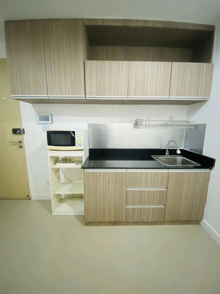 For rent: The Series Udomsuk 29, 35 sq m room, fully furnished with appliances, ready to move in.
