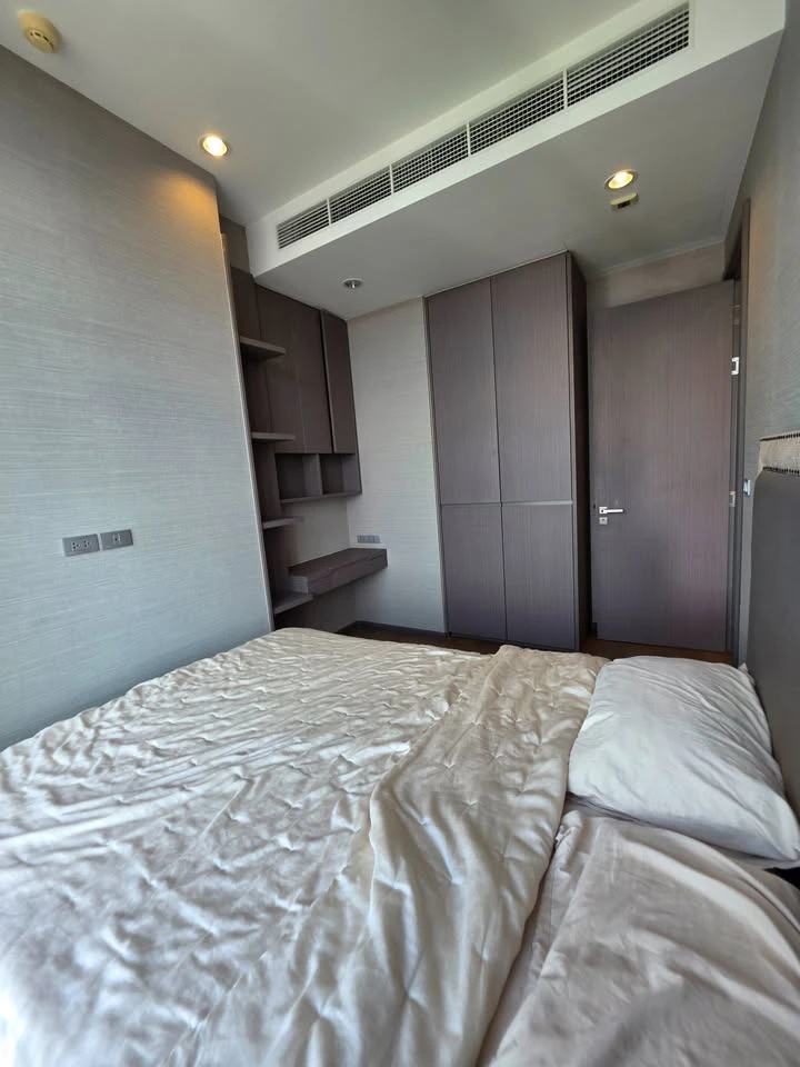 For rent, The Diplomat Sathorn, unblocked view, spacious room, comfortable and fully furnished, ready to move in, book now.
