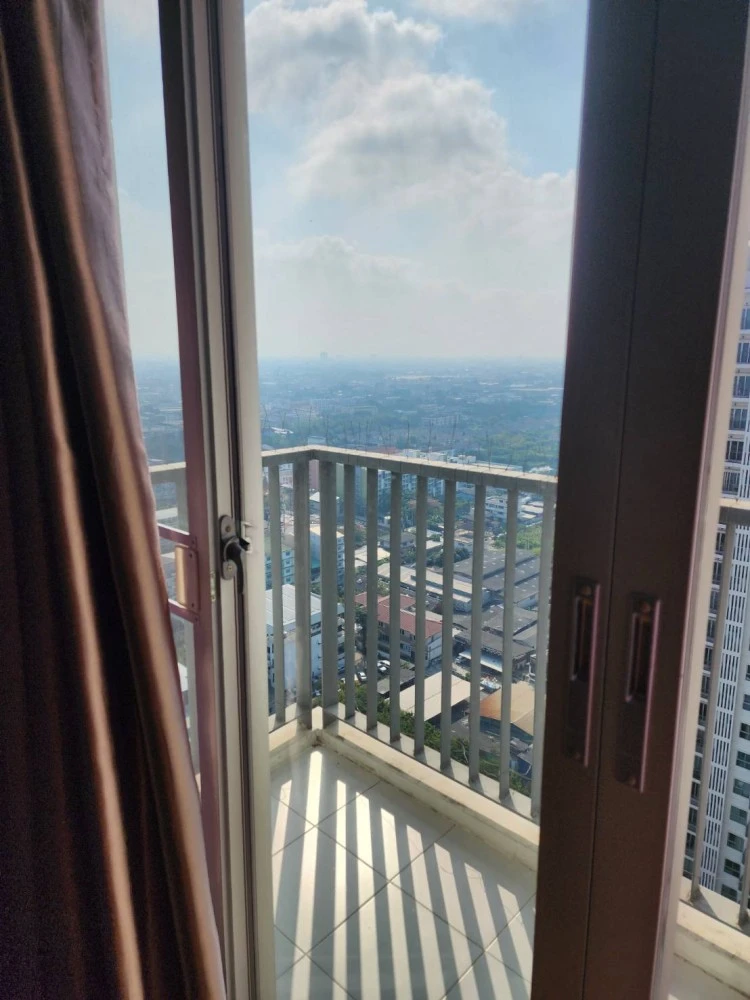 For rent!! The Parkland Petchkasem, 27th floor, beautiful room, complete furniture, ready to move in, don't miss it!!