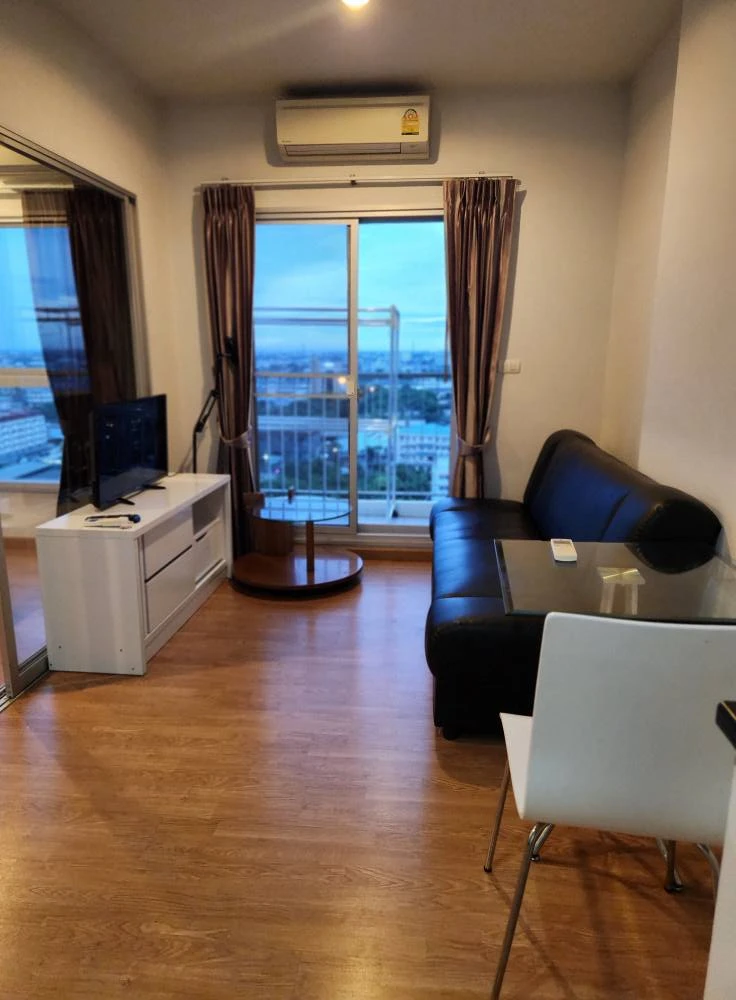 For rent: The Parkland Phetkasem, ready to move in, fully furnished, high floor, hurry and reserve now!