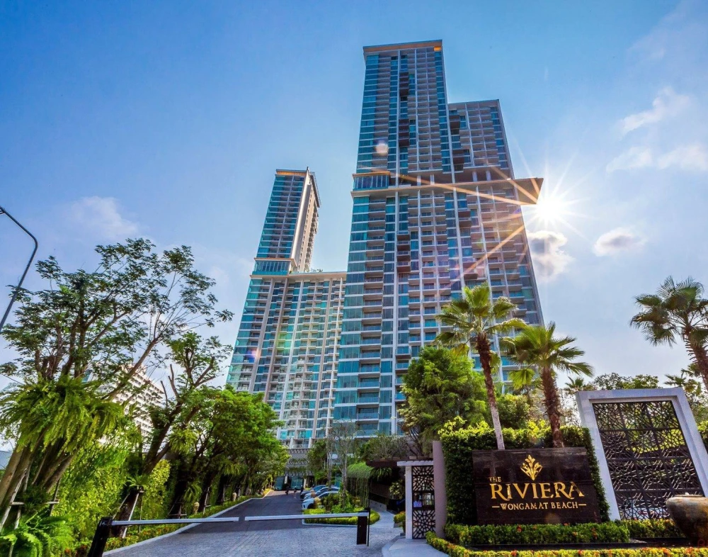 For rent: The Riviera Wongamat, ready to move in, spacious and comfortable room, hurry and reserve now!!!