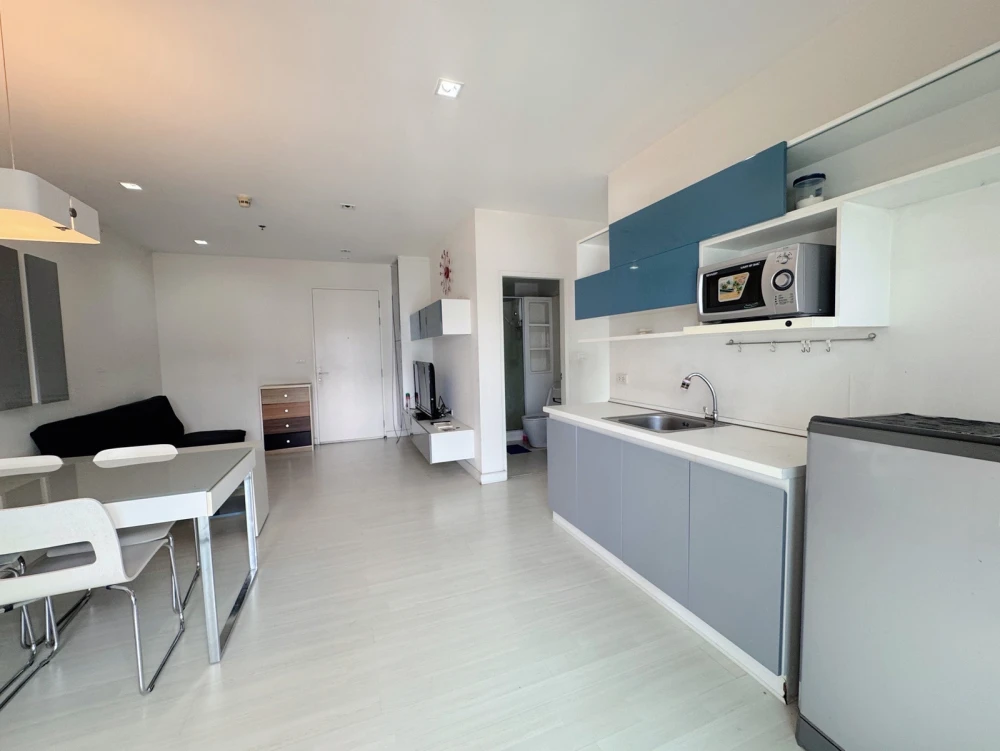 For rent: The Room Ratchada - Ladprao, 2 bedrooms, fully furnished, very livable. Book now! (Quickly!)