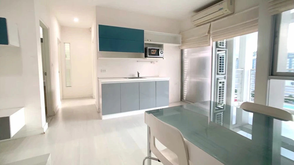 For rent: The Room Ratchada - Ladprao, 2 bedrooms, fully furnished, very livable. Book now! (Quickly!)