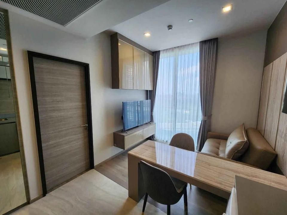 ให้เช่า เดอะ เครสท์ พาร์ค เรสซิเดนซ์ ห้องมุม วิวดี ไม่มีตึกบัง ตกแต่ง Built in ดีไซน์สวย รีบจองเลย