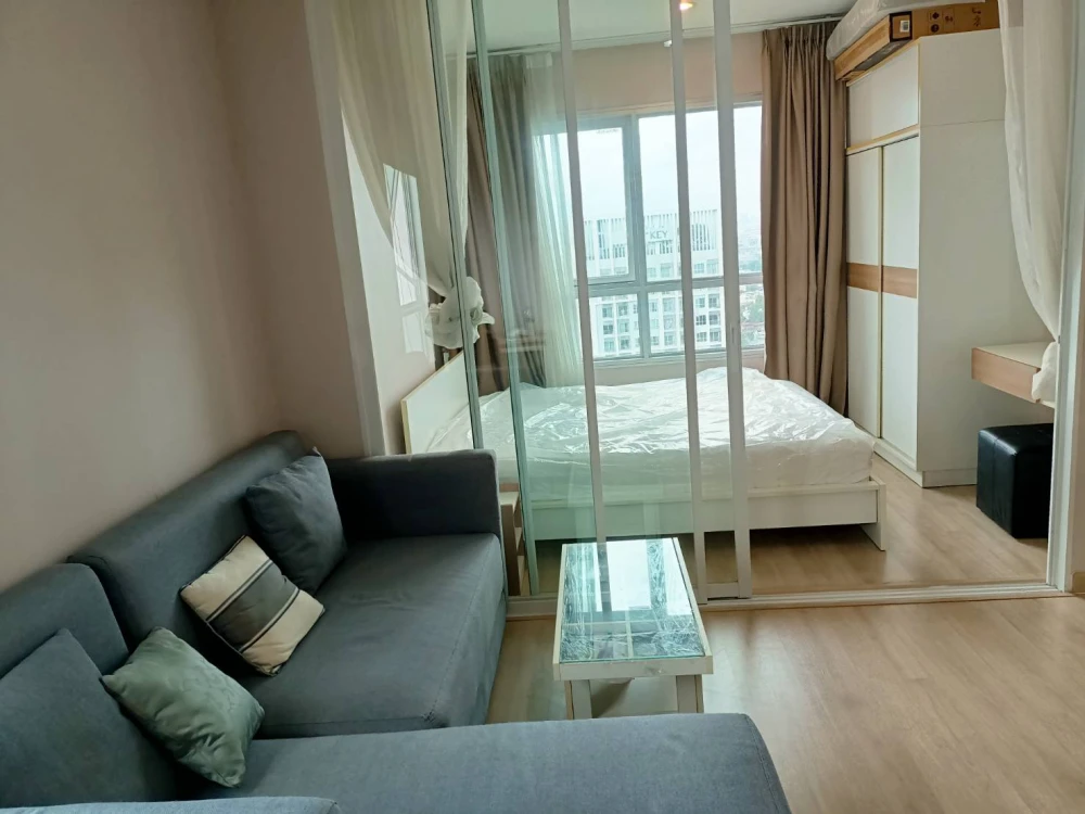 For rent: The Tempo Grand Sathorn-Wutthakat, high floor, 26th floor, fully furnished, just bring your own luggage and move in.