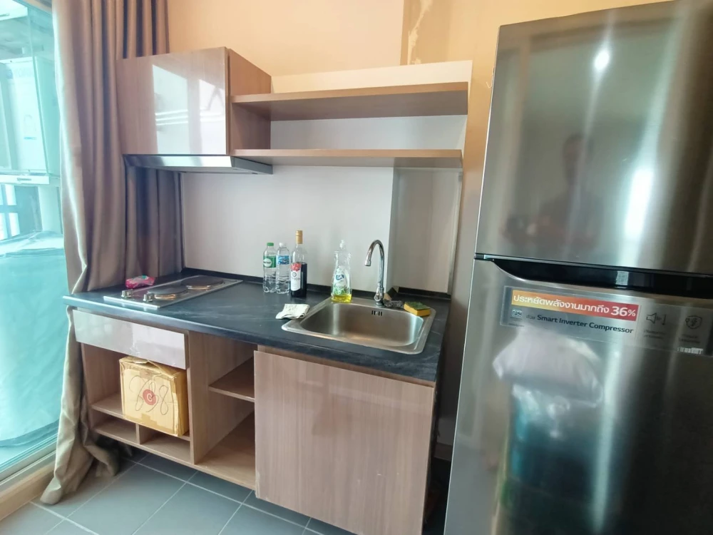 For rent: The Tempo Grand Sathorn-Wutthakat, high floor, 26th floor, fully furnished, just bring your own luggage and move in.