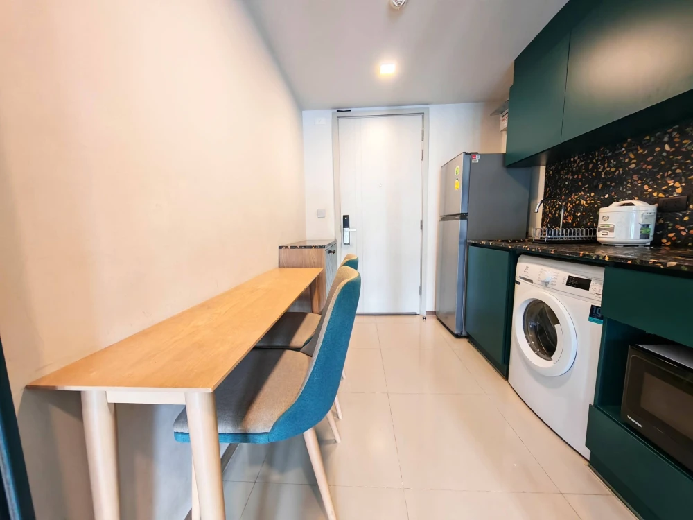 For rent: The Base Sukhumvit 50, studio room, 7th floor. Fully furnished with appliances. Book now! Don't miss out!