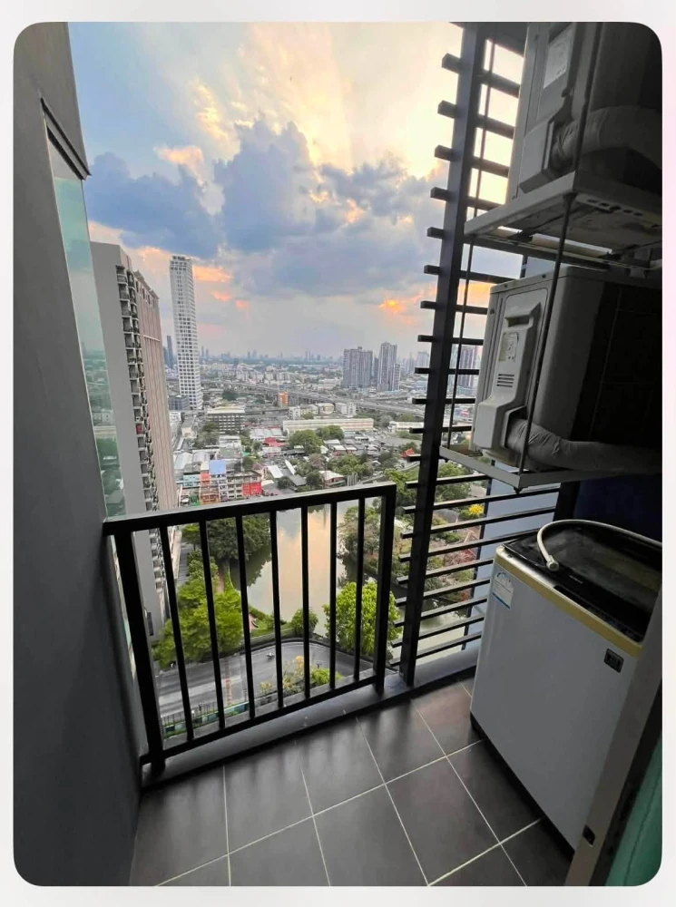 For rent: The Base Sukhumvit 77. Very high floor unit with amazing views. Just bring your belongings and move in!
