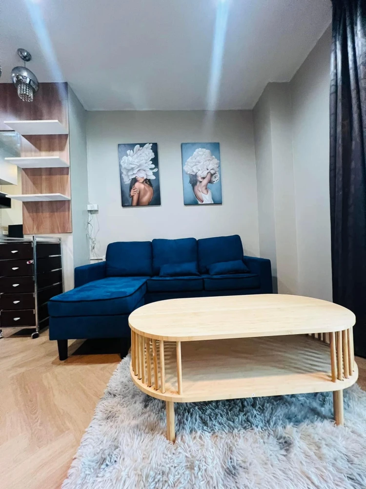 For rent, The Base Chaengwattana, fully furnished, interested, hurry and book now, don't miss out.