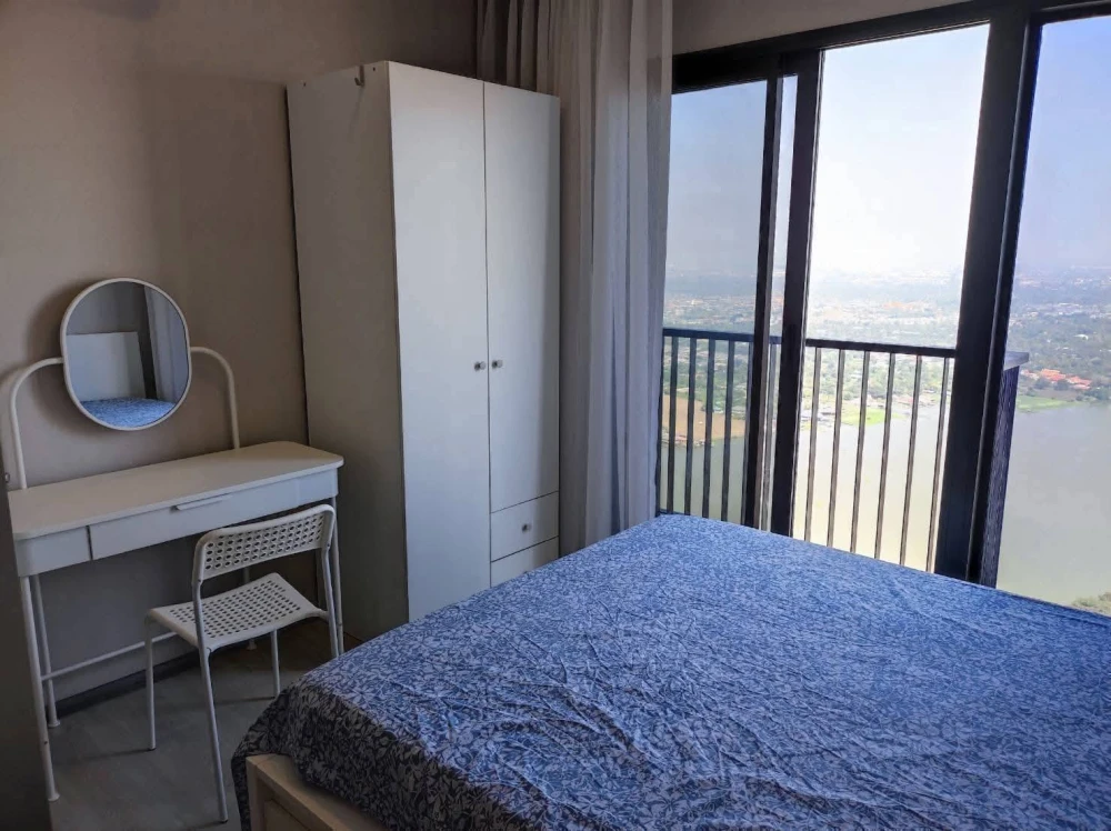 For rent, The Politan Aqua, 55th floor, high floor, beautiful river view, north side, not hot, book now, don't wait.