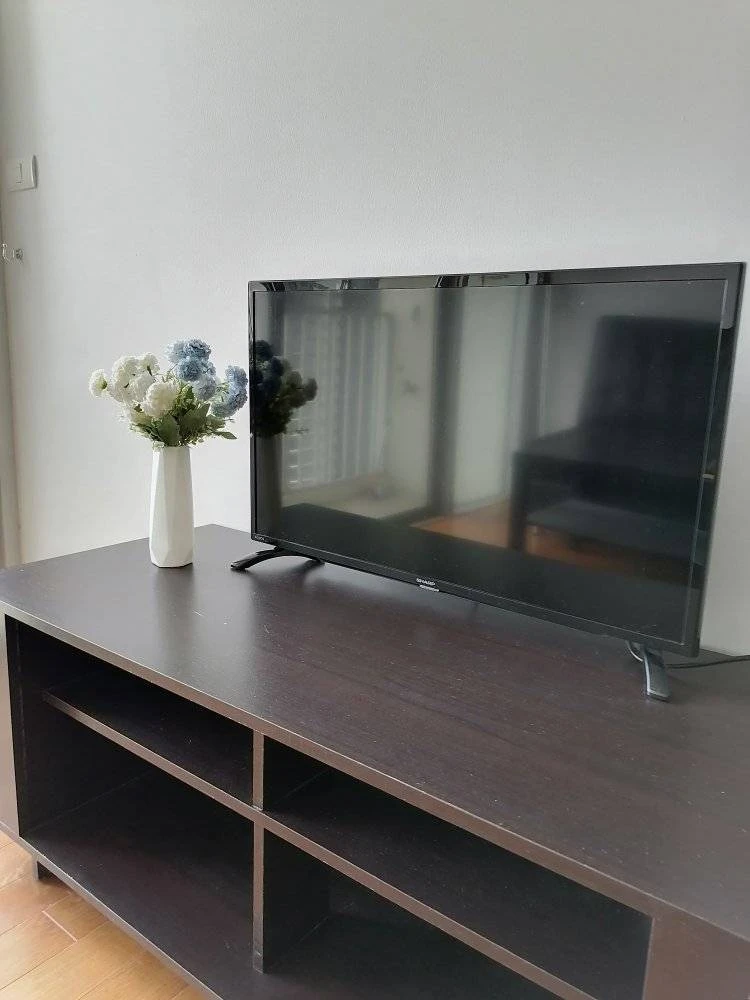For rent: The Line Phahon Yothin Park, can be made into 2 bedrooms, spacious usable area, 26th floor, very high, hurry and book now.