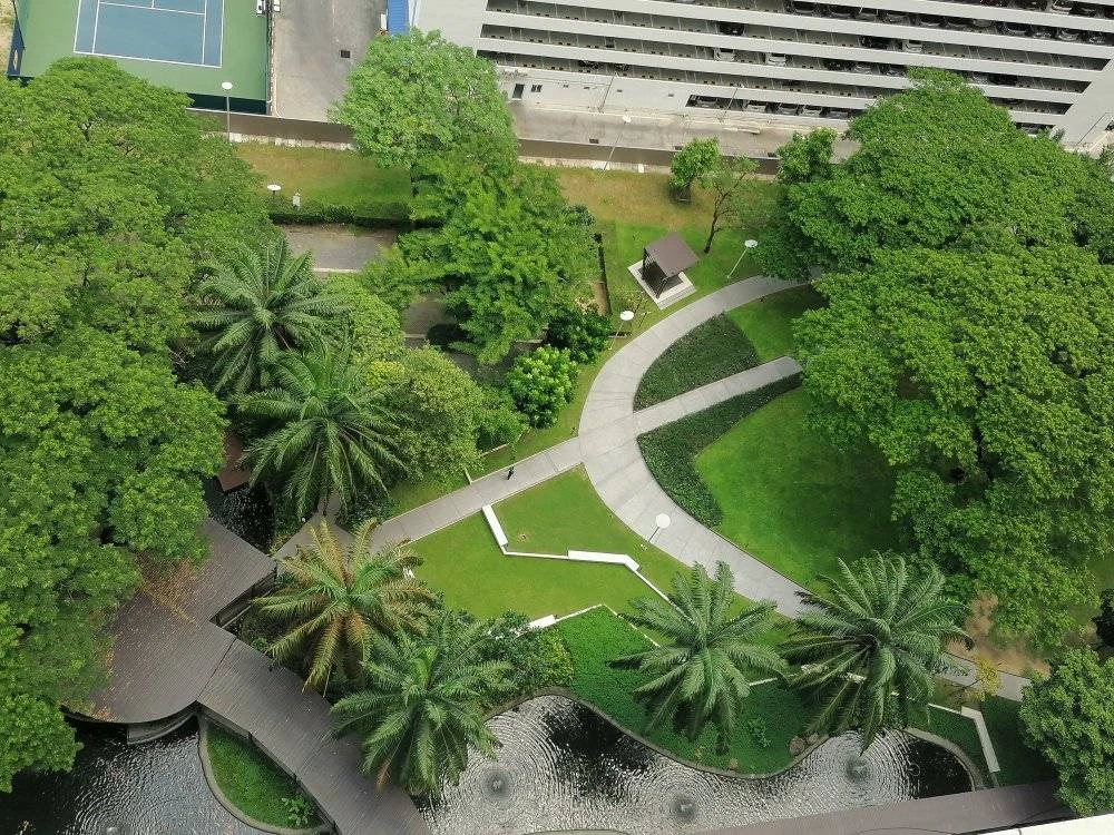 For rent: The Line Phahon Yothin Park, can be made into 2 bedrooms, spacious usable area, 26th floor, very high, hurry and book now.