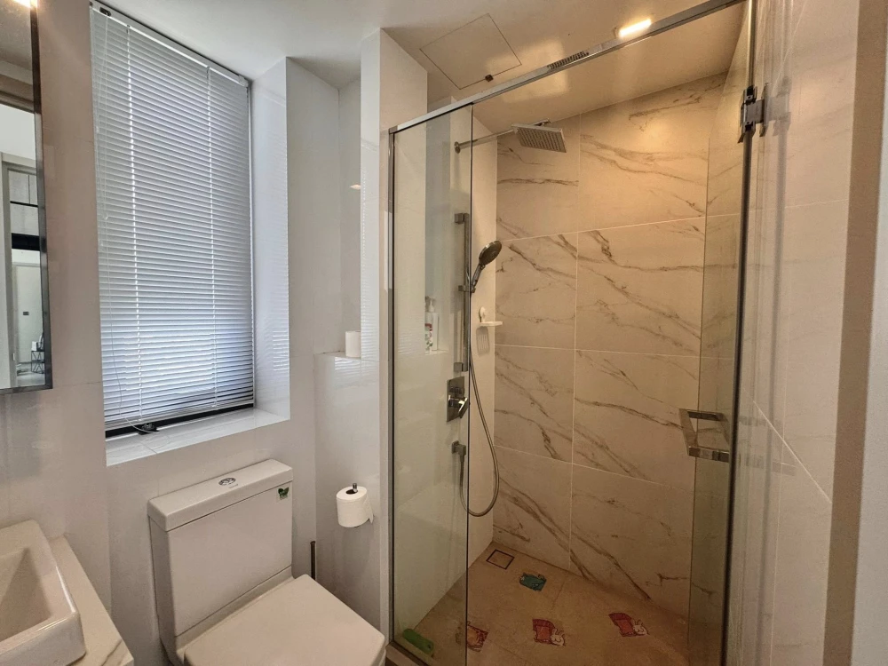 For rent: The Line Sukhumvit 101. Beautiful unit, high floor, high ceiling, corner unit, very private. Book now to secure yours!