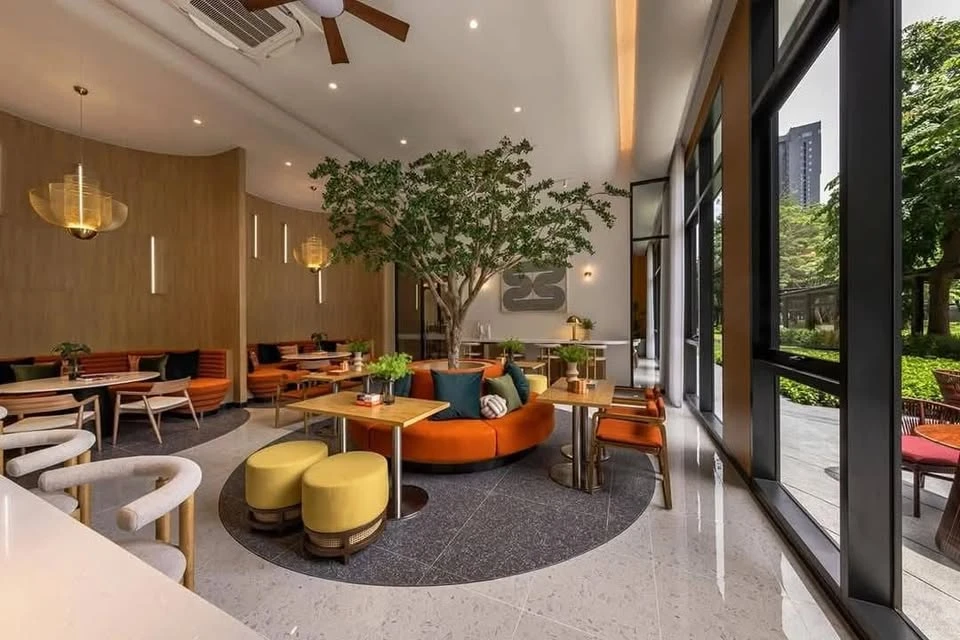 For rent: The Line Vibe, 19th floor, beautiful city view, decorated in Muji style, simple and very nice, you must arrange it!!