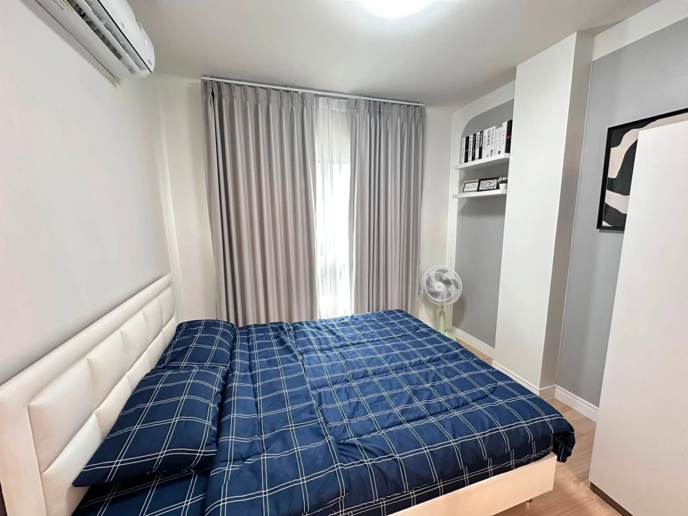 For rent: The Kit Lam Luk Ka Khlong 2. The room is simply decorated but looks very nice and comfortable. This price is a steal, so book now!