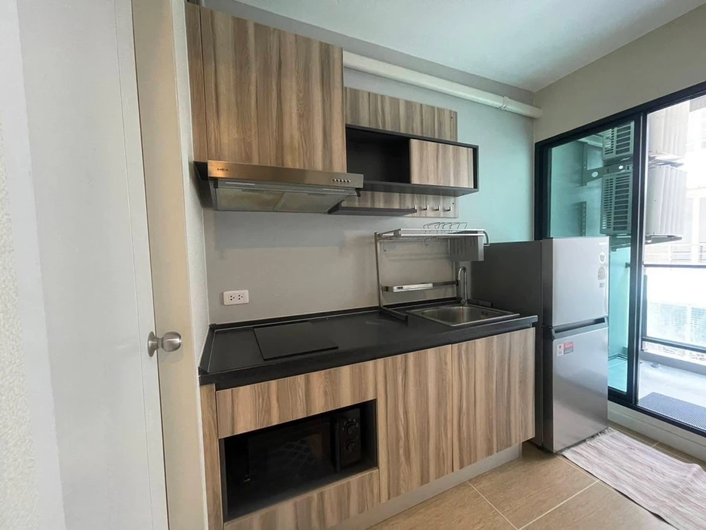 For rent: The Cube Plus Phahon Yothin 56, complete with furniture, decorated in matching sets, complete with electrical appliances