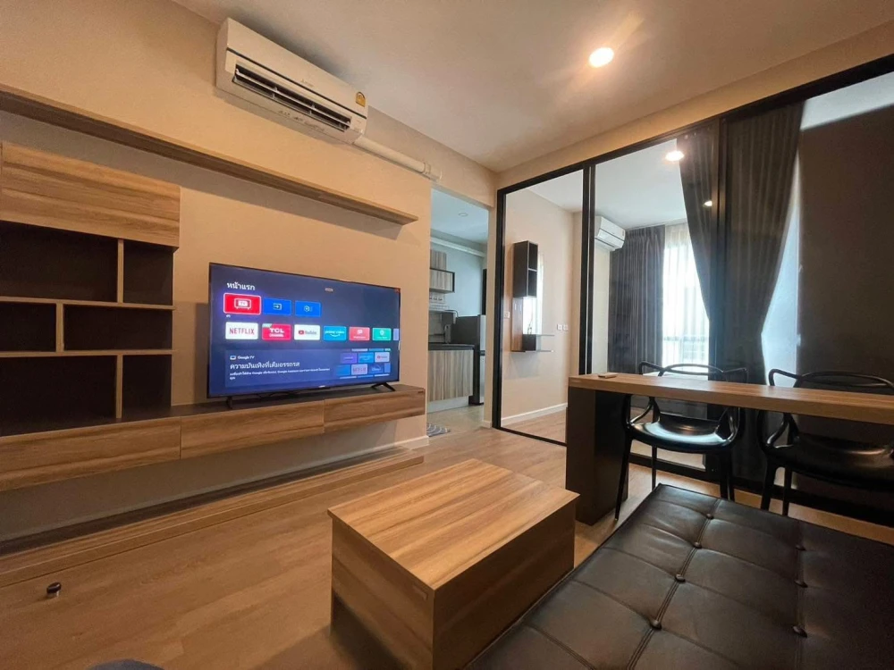 For rent: The Cube Plus Phahon Yothin 56, complete with furniture, decorated in matching sets, complete with electrical appliances