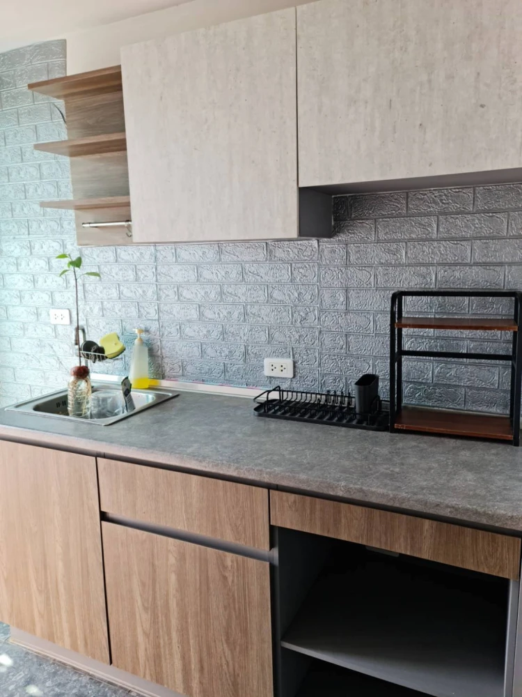 For rent: The Cube Loft Srinakarin - Theparak, 4th floor, fully furnished, nice to live in, book now, urgently.