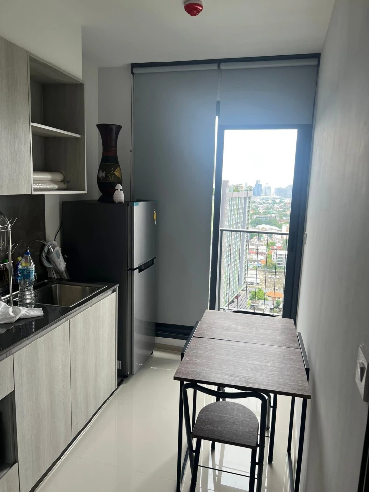 For rent: The Tree Phatthanakan-Ekkamai, 25th floor, corner room, city view, fully furnished, ready to move in, reserve now, hurry!