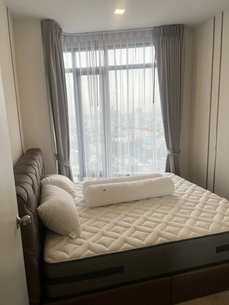For rent: The Tree Phatthanakan-Ekkamai, 25th floor, corner room, city view, fully furnished, ready to move in, reserve now, hurry!
