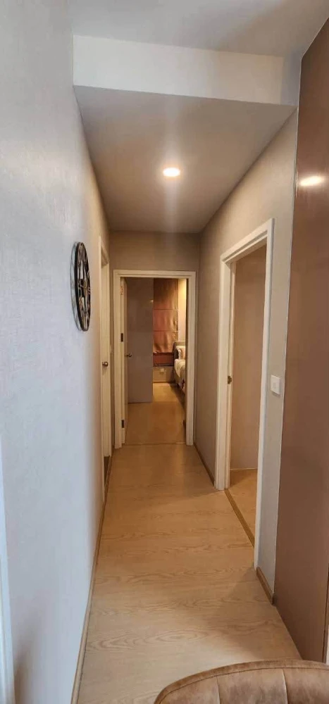 For rent: The Tree Sukhumvit 71-Ekkamai. Corner unit, beautiful, with an unobstructed view. Fully furnished and equipped with appliances—move-in ready