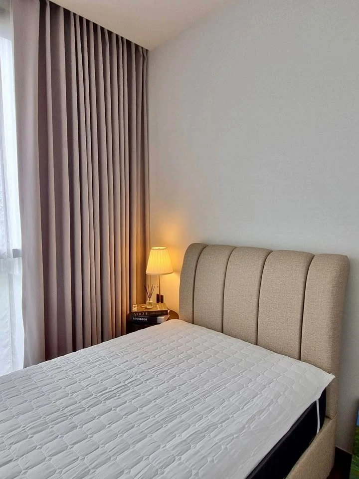 For rent, The Line Ratchawithi, a luxuriously decorated room, well-built-in furniture, high floor, spacious and comfortable, just bring your bags+++
