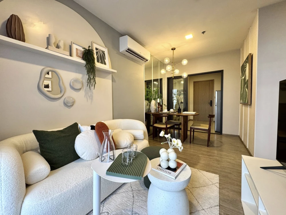 For rent, Nia by Sansiri, 15th floor, fully furnished, beautiful, stylish, comfortable, and fully equipped with electrical appliances. Reserve now!