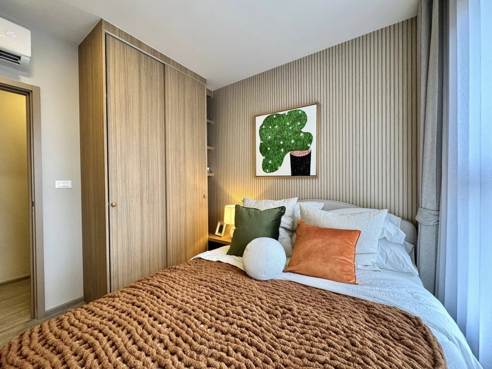 For rent, Nia by Sansiri, 15th floor, fully furnished, beautiful, stylish, comfortable, and fully equipped with electrical appliances. Reserve now!