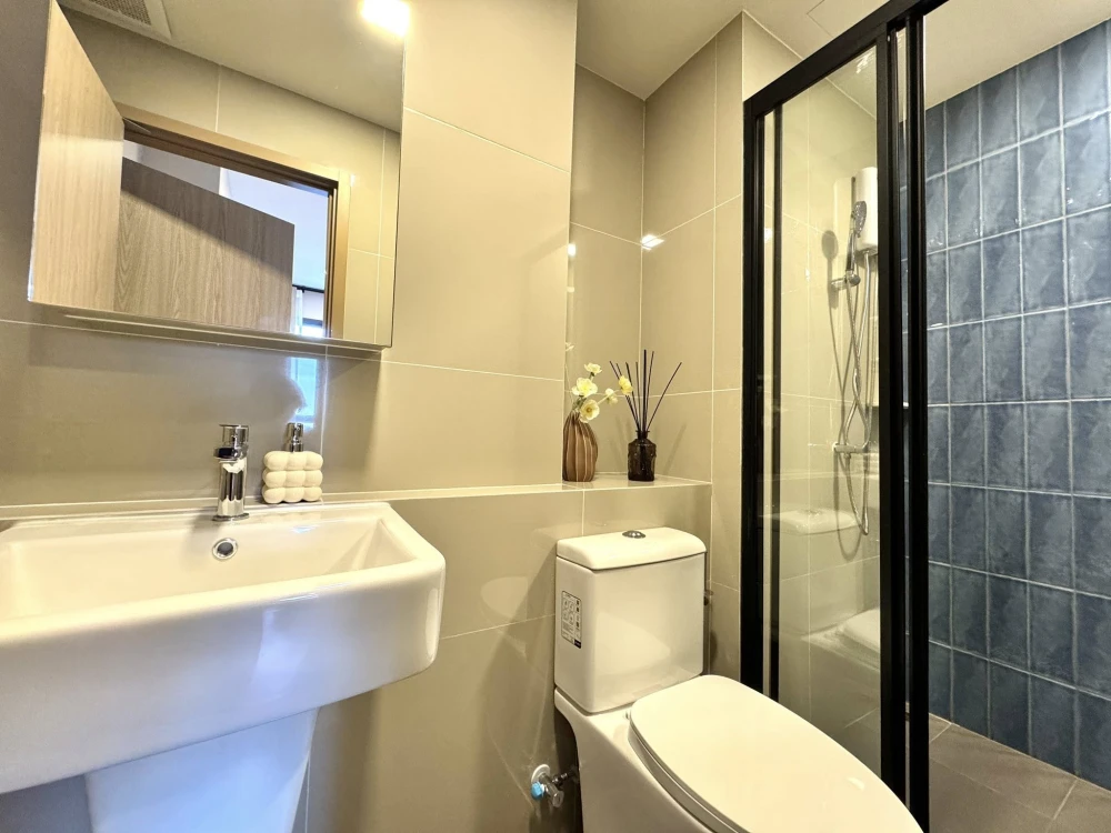 For rent, Nia by Sansiri, 15th floor, fully furnished, beautiful, stylish, comfortable, and fully equipped with electrical appliances. Reserve now!