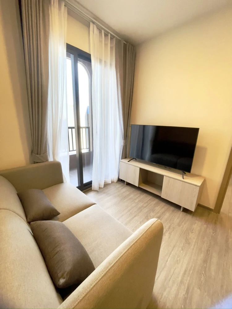 For rent, Niea by Sansiri, expressway view, garden, no blocked view, with good quality electrical appliances, hurry and reserve before you miss out.