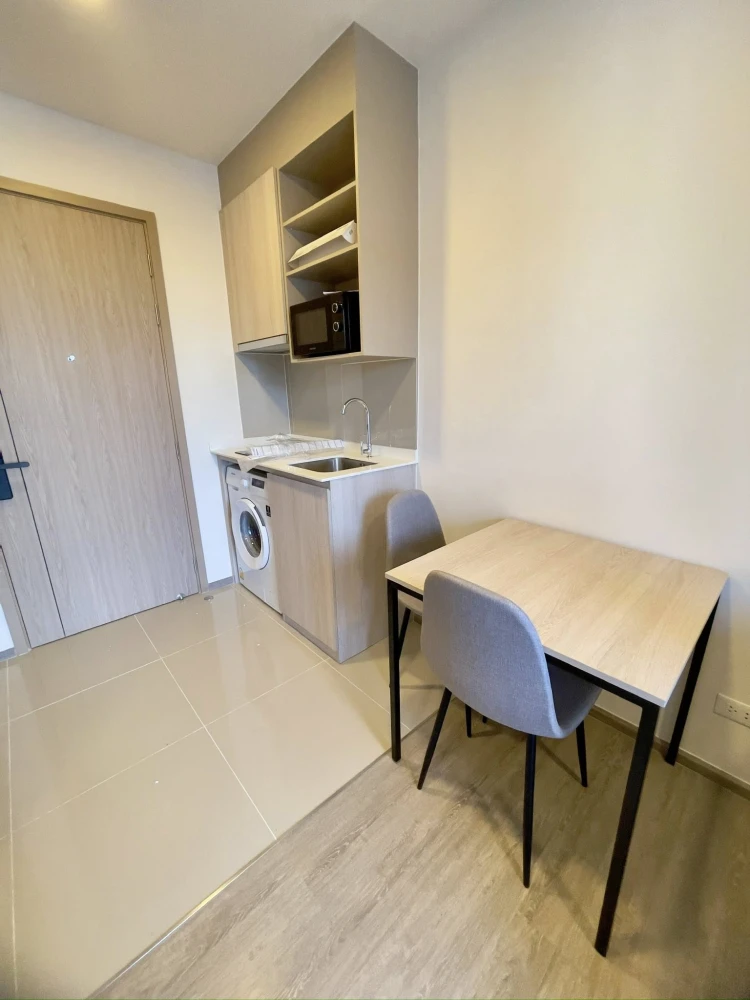 For rent, Niea by Sansiri, expressway view, garden, no blocked view, with good quality electrical appliances, hurry and reserve before you miss out.