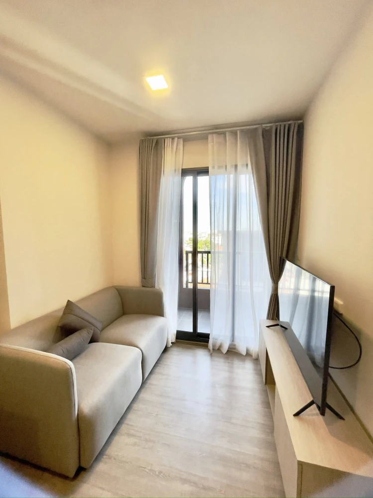 For rent, Niea by Sansiri, expressway view, garden, no blocked view, with good quality electrical appliances, hurry and reserve before you miss out.