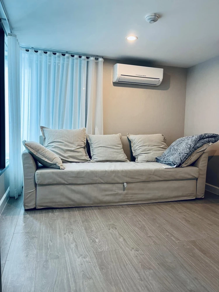 For rent: Metro Sky Prachachuen, Duplex room, special size, corner room, 50 square meters, hurry and reserve.