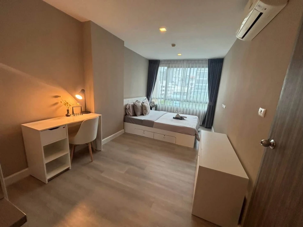 For rent, Metro Luxe Ratchada, completely new room, never had a tenant, beautiful room, fully furnished, complete with electrical appliances.
