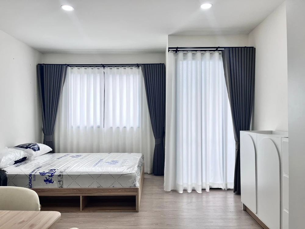 For rent: Vela Ramkhamhaeng 186, Studio room, 4th floor, fully furnished and equipped with appliances. Don't miss out!