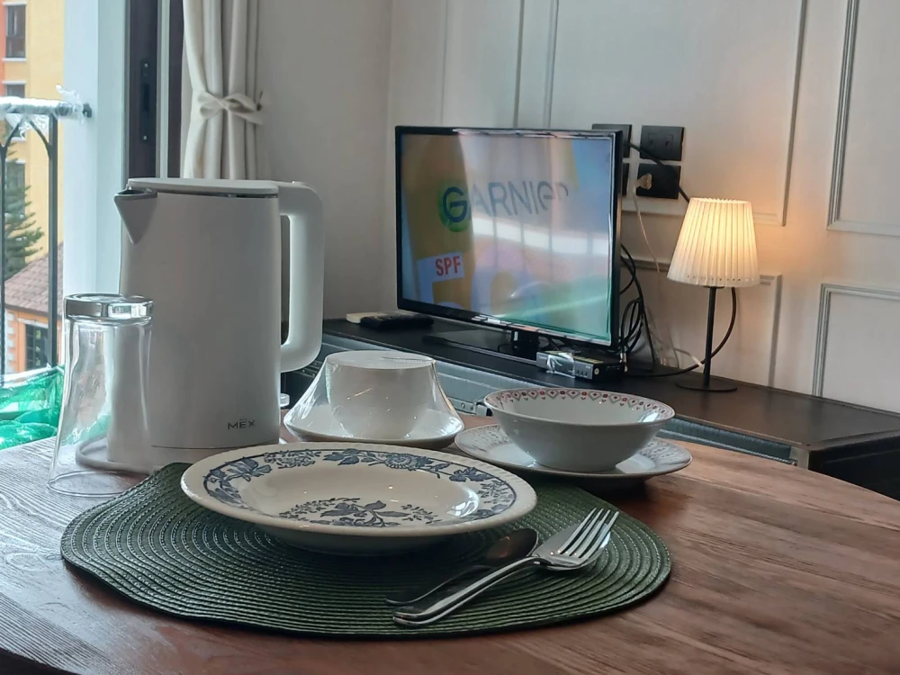 For rent: Venetian Signature Condo Resort Pattaya, 1 bedroom, 1 bedroom, decorated in a controlled tone, built-in walls, awesome, book now