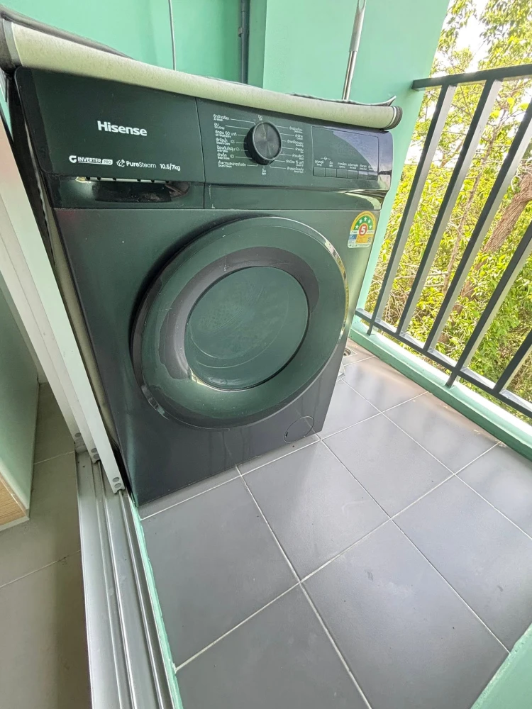 For rent: Sena Kit Rangsit-Khlong 4, Building E, 5th floor. Clean, bright, and very livable. Move in now, don't hesitate!