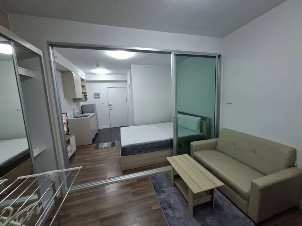 For rent, A Space Mee Ratthanathibet, a nice room, complete facilities, come and reserve it, don't miss it.