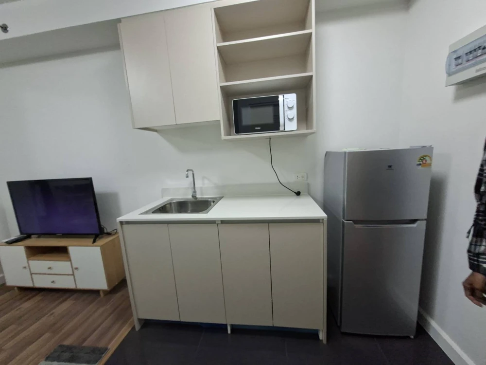 For rent, A Space Mee Ratthanathibet, a nice room, complete facilities, come and reserve it, don't miss it.