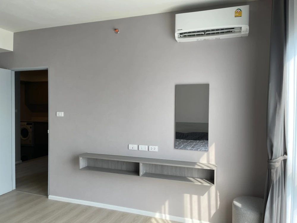 For rent, A Space Mega, 2 bedrooms, 16th floor, fully furnished, nice to live in, book now, don't miss out.
