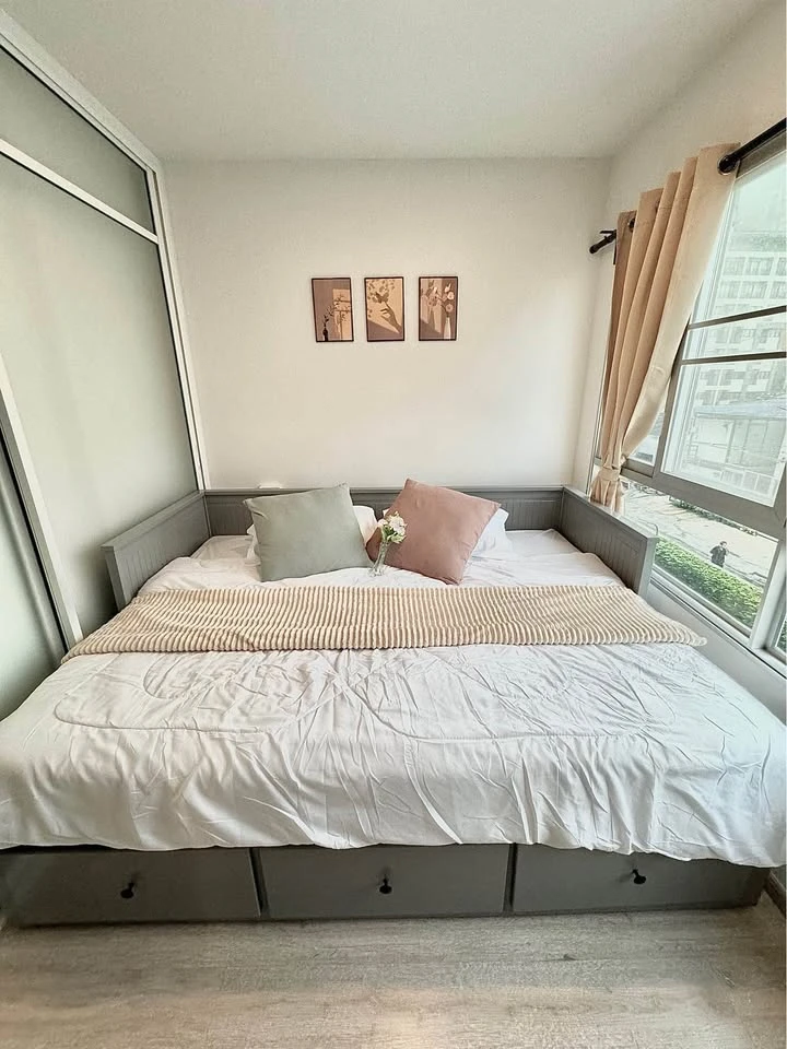For rent: Elio Del Moss Phahonyothin 34, nice room, complete with electrical appliances. Hurry and reserve it quickly.