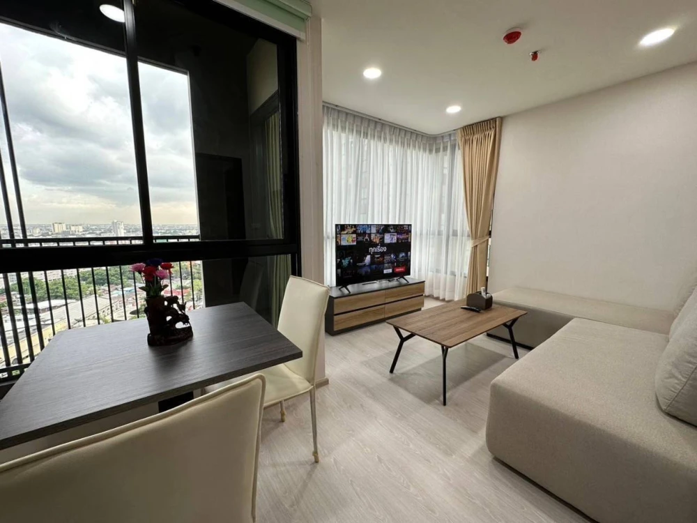 For rent: Elio Del Nest Udomsuk, high floor, fully furnished, spacious room, reserve now.