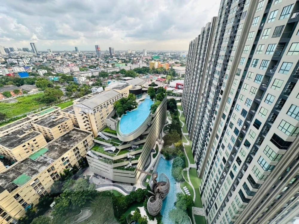For rent: Elio Del Nest Udomsuk, high floor, fully furnished, spacious room, reserve now.
