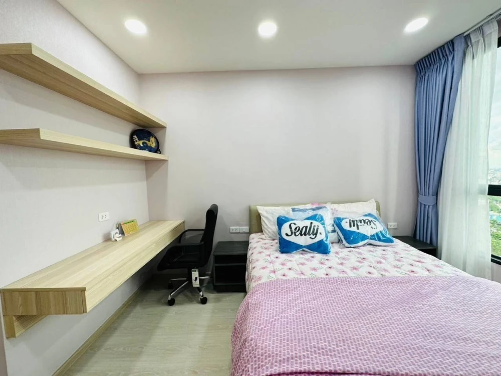 For rent: Elio Del Nest Udomsuk, high floor, fully furnished, spacious room, reserve now.