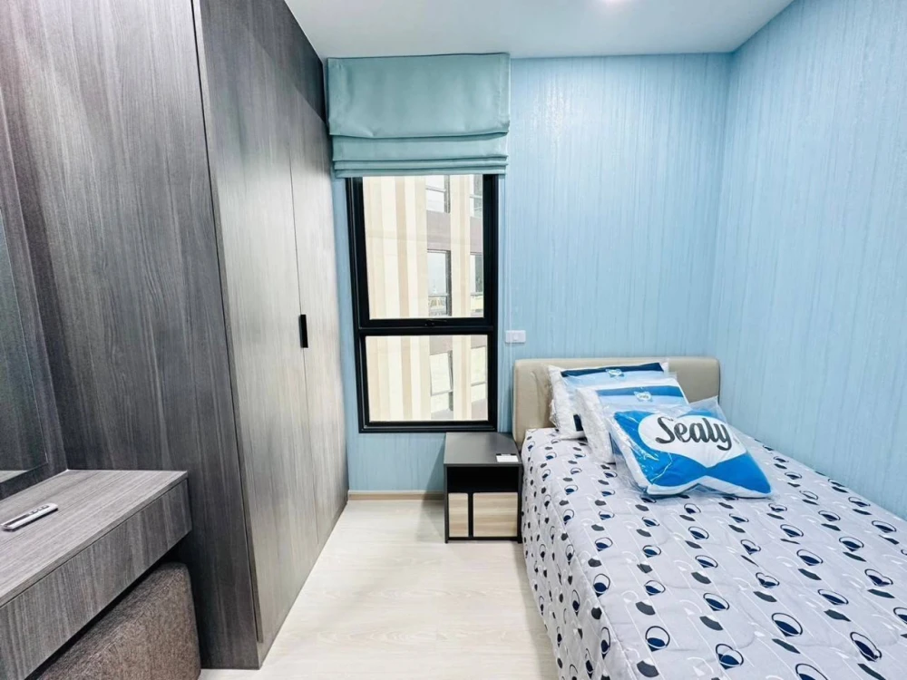 For rent: Elio Del Nest Udomsuk, high floor, fully furnished, spacious room, reserve now.