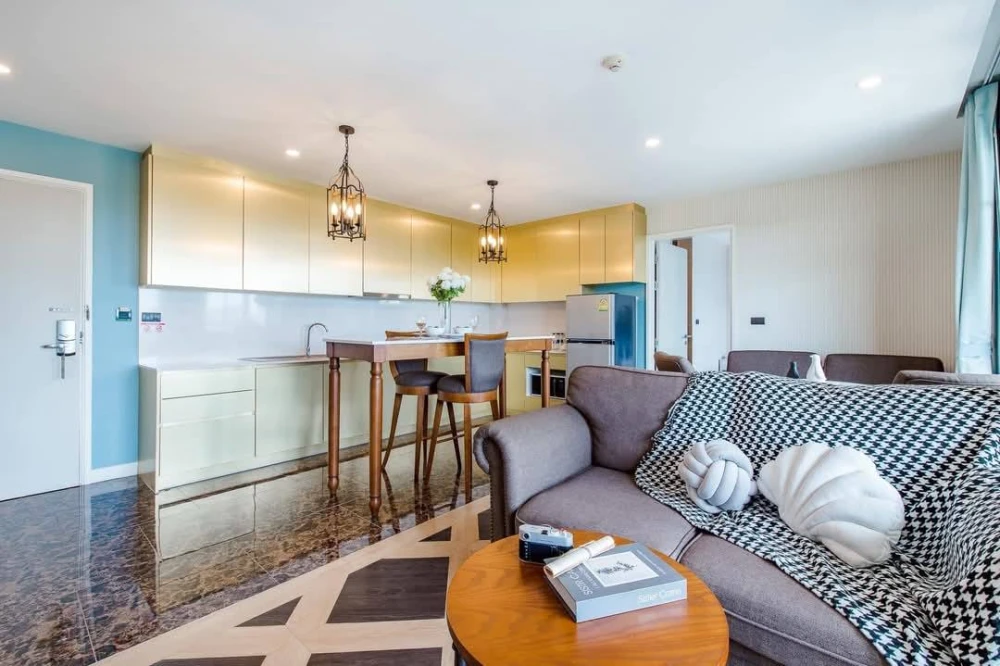 For rent: Espana Condo Resort Pattaya (Jomtien), 2 bedrooms, beautiful room, fully furnished, nice to live in, book now!