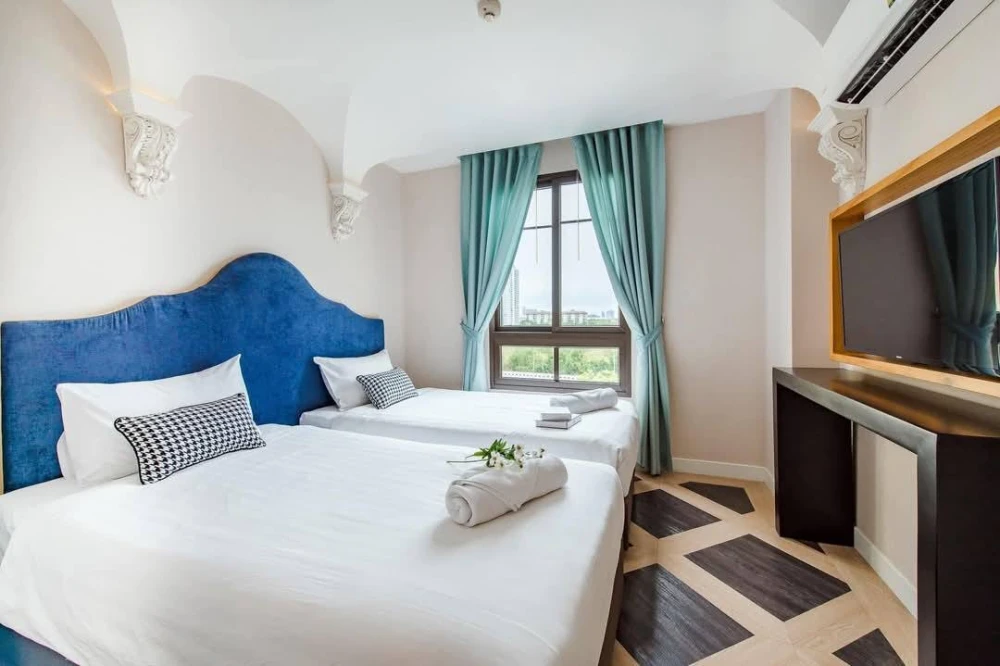 For rent: Espana Condo Resort Pattaya (Jomtien), 2 bedrooms, beautiful room, fully furnished, nice to live in, book now!