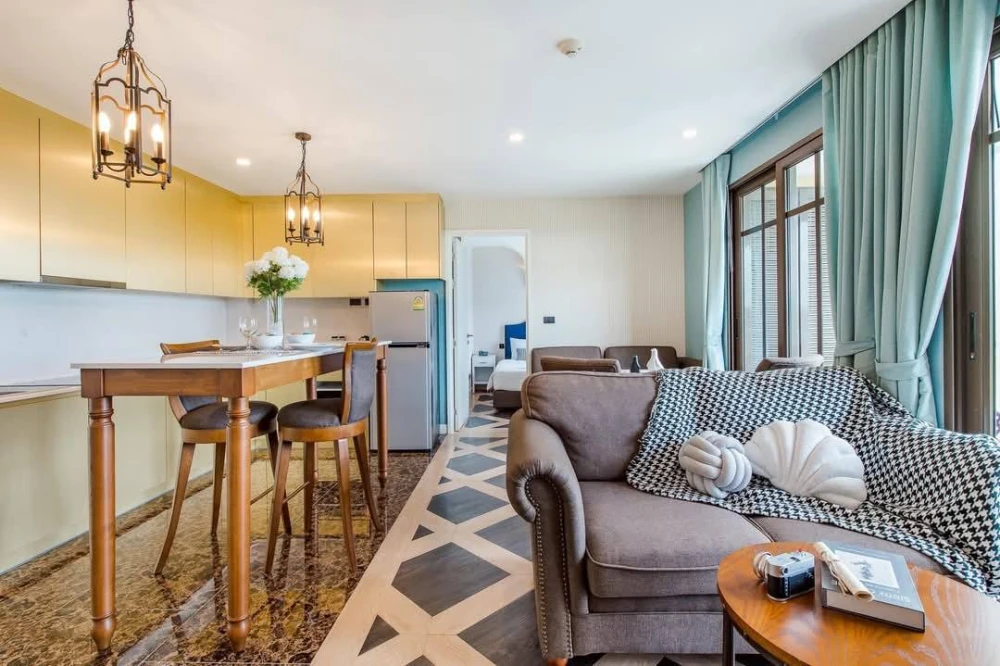 For rent: Espana Condo Resort Pattaya (Jomtien), 2 bedrooms, beautiful room, fully furnished, nice to live in, book now!