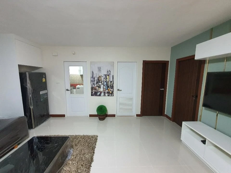 For rent or sale, SV City Rama 3, beautiful view, river view + suspension bridge, spacious room with good decoration, hurry up and grab it.