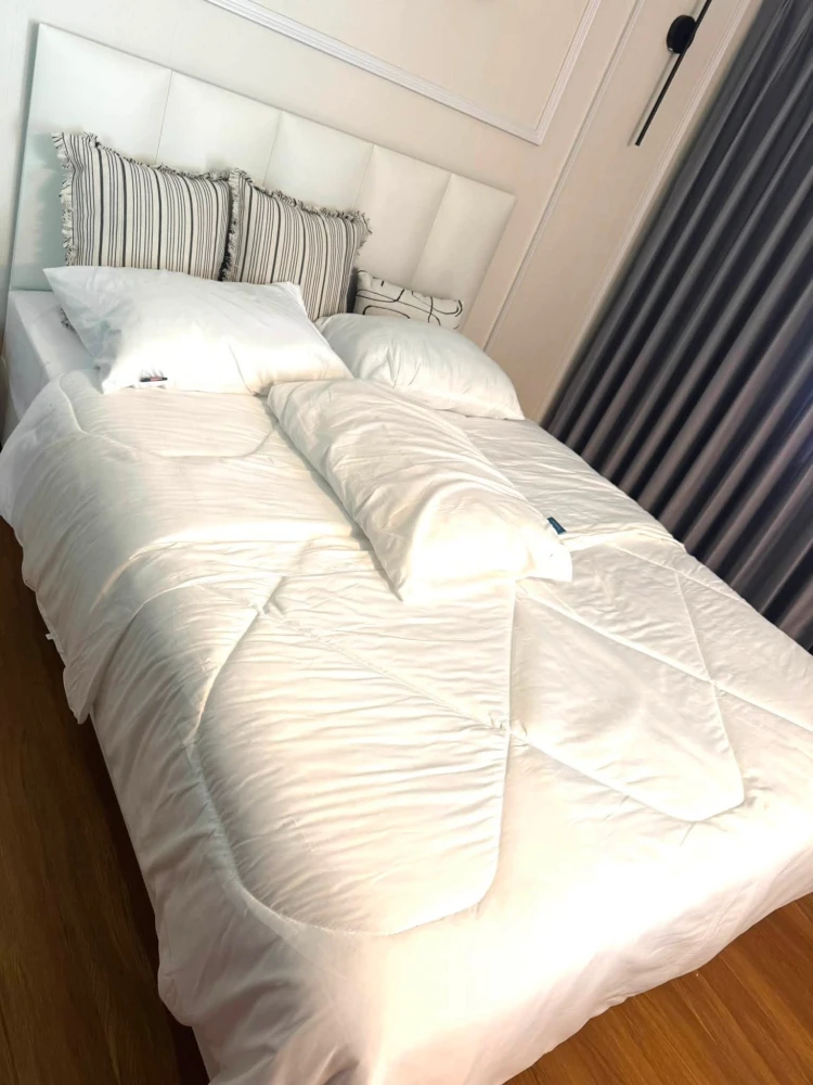 For rent: A Space Asoke-Ratchada, Building F, 12th floor (12A), city view, unobstructed, fully furnished, ready to move in.